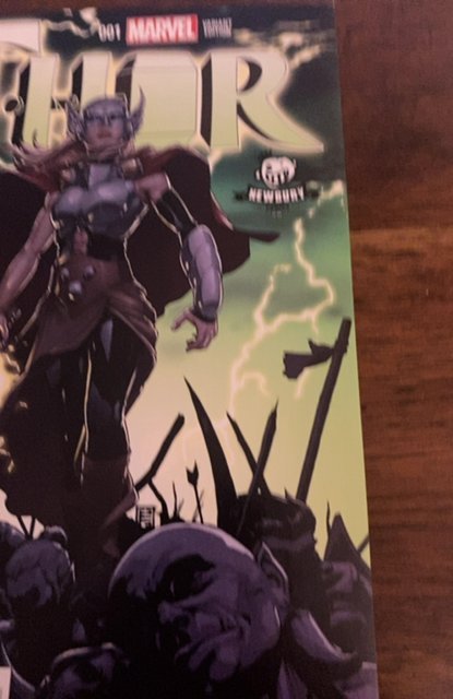 Thor #1 Newbury Comics Cover (2014)Jane foster as thor
