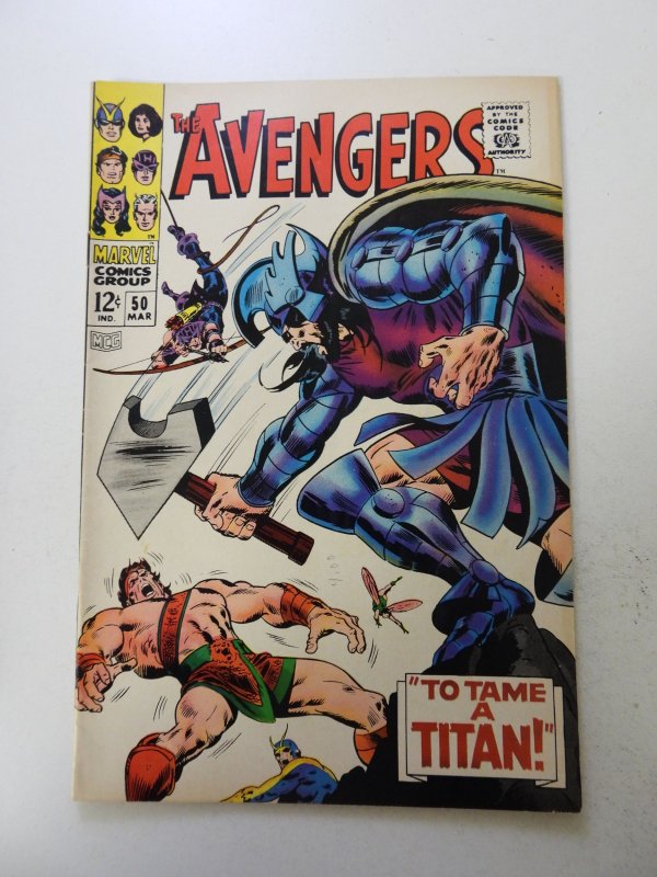 The Avengers #50 (1968) VF condition