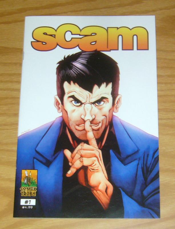 Scam #1 VF/NM joe mulvey 1ST PRINT x-men meets ocean's eleven COMIX TRIBE 2011