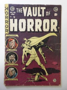 Vault of Horror #40 (1955) GD Condition see description