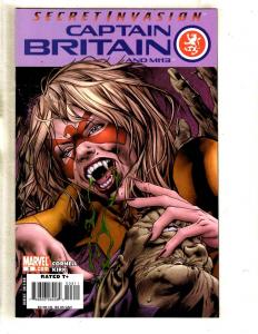 16 Captain Britain & MI13 Comics # 1 2 3 4 5 6 7 8 9 10 11 12 13 14 15 1 AN CJ13