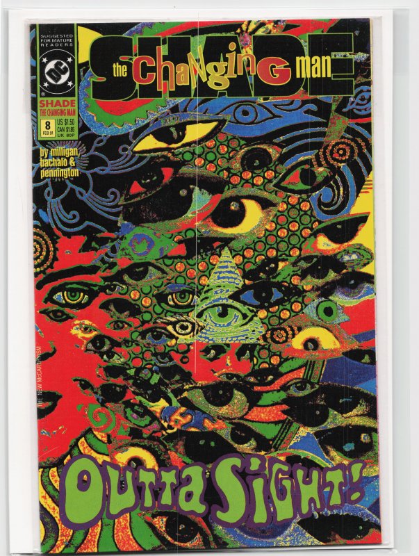 Shade, the Changing Man #8 (1991)