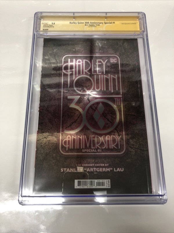 Harley Quinn 30th Anniversary Special (2022) #1 (CGC 9.8 SS) Signed Stanley