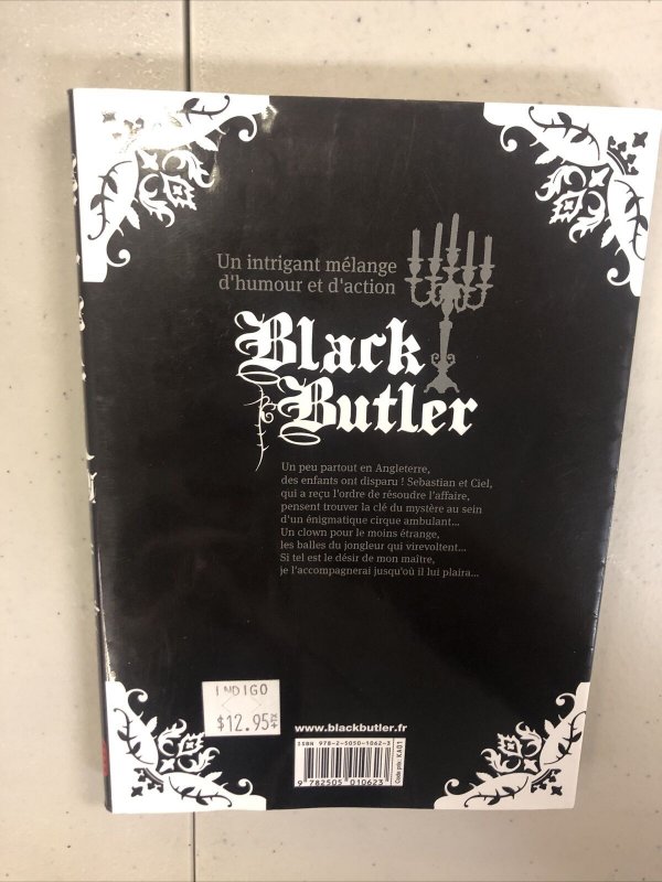 Black Butler Vol.6 French