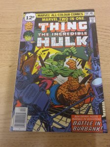 Marvel Two-in-One #46 (1978) UK Price Variant