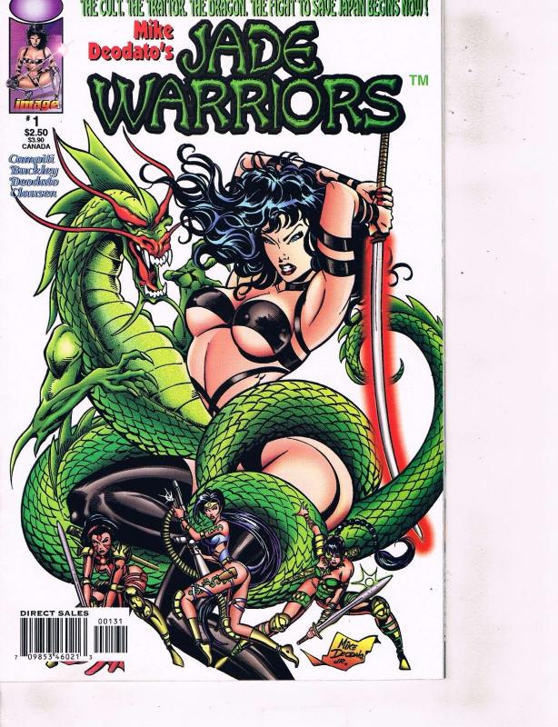 Lot Of 2 Comic Books Image Jade Warriors #1 and Spawn #8  BH50