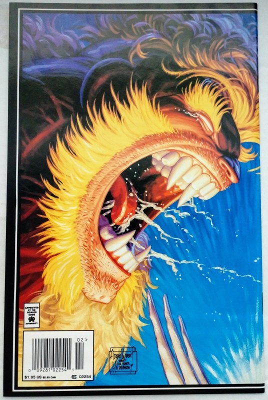 Wolverine #90 DELUXE NEWSSTAND VARIANT (NM-)(1995)