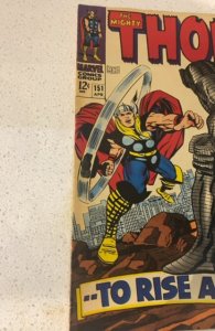 Thor #151 (1968) Kirby art destroyer returns