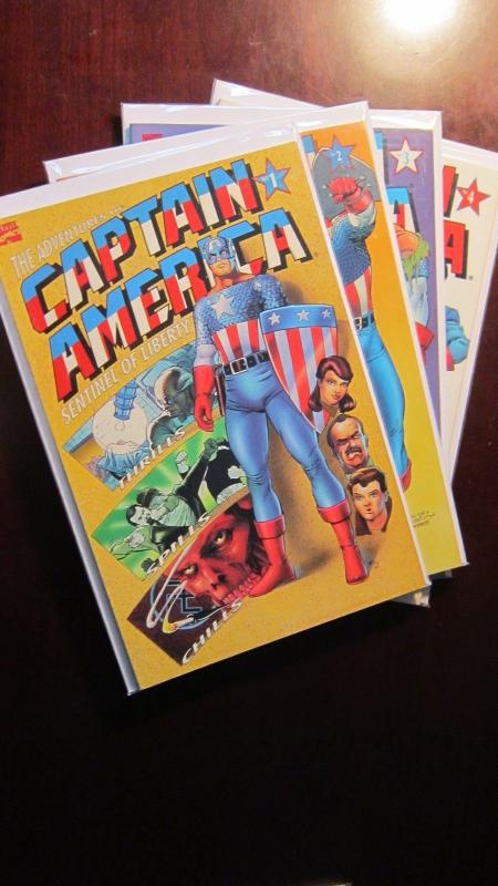 Adventures of Captain America #1 to #4 whole set - VF - 1991