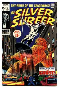 Silver Surfer #8 comic book 1969- Marvel Comics- Ghost appearance