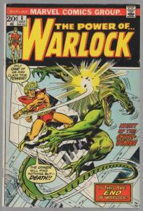 WARLOCK 8 VG-F Oct. 1973