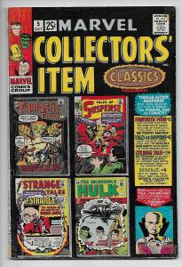 Marvel Collector's Item Classics #5 - Rep Fantastic Four #8 / Hulk #4 (1966) VG-