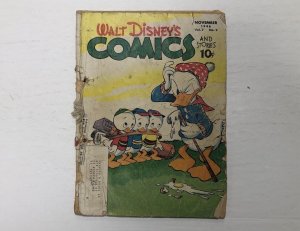*Walt Disney's Comics and Stories #73 g, #74 fr/g