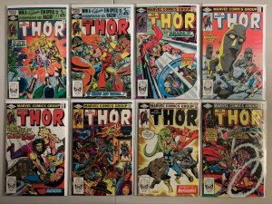 Mighty Thor lot #256-325 + 2 Annuals Direct Marvel (avg 6.0) 45 diff (1977-82)