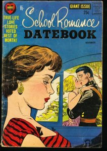 Hi-School Romance Datebook--#1--1962--COMIC BOOK----VG