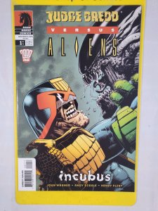 Judge Dredd Versus Aliens Incubus #1 And #4 2003 Dark Horse Comics