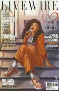 Livewire #10C FN ; Valiant | Afrocentric Super Heroine