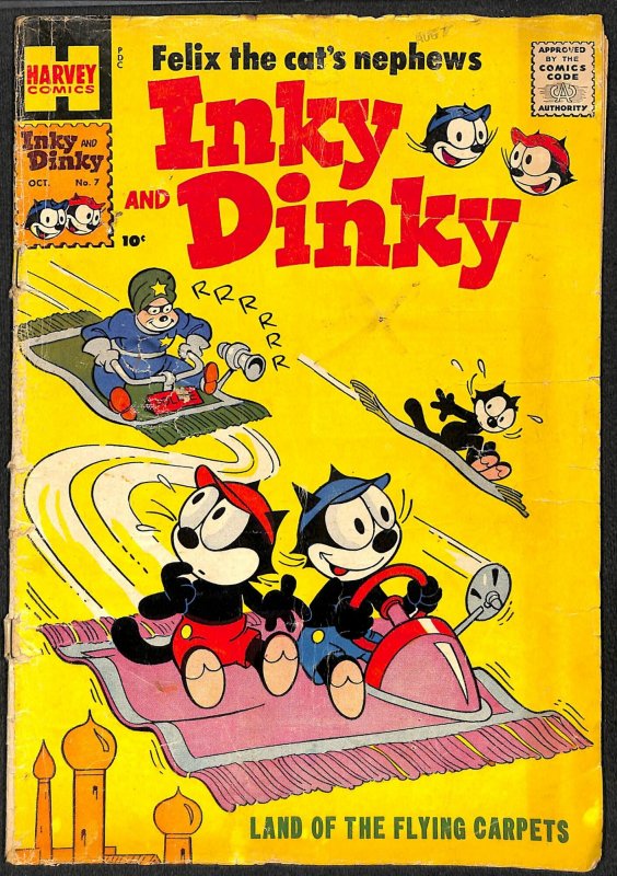 Felix's Nephews Inky & Dinky #7 (1958)