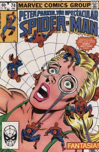 Spectacular Spider-Man, The #74 FN ; Marvel | Bill Mantlo