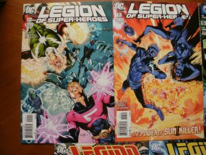 5 Near-Mint DC Comic: LEGION OF SUPER-HEROES #12 #13 (2011) #15 (New 52) #38 #49