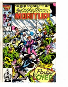 Lot Of 7 Strikeforce Morituri Marvel Comic Books # 1 2 3 4 5 6 7 1986 TW56