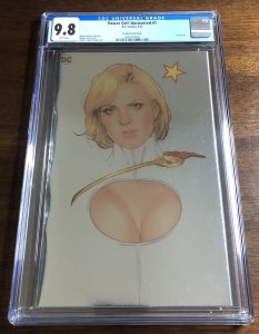 Power Girl Uncovered #1 CGC 9.8 Swaby Foil Virgin Variant Cover DC Comics 2024