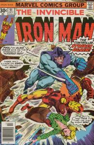 Iron Man (1st Series) #91 GD ; Marvel | low grade comic the Controller Herb Gerr