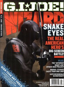 Wizard: The Comics Magazine #214B VF ; Wizard | G.I. Joe Snake Eyes