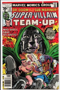 Super-Villain Team-Up #13 (1977) Namor the Sub-Mariner