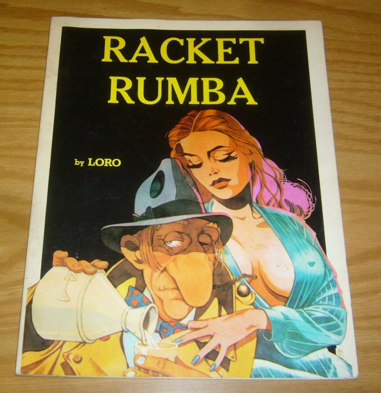 Racket Rumba SC FN flying buttress graphic novel by loro 1977