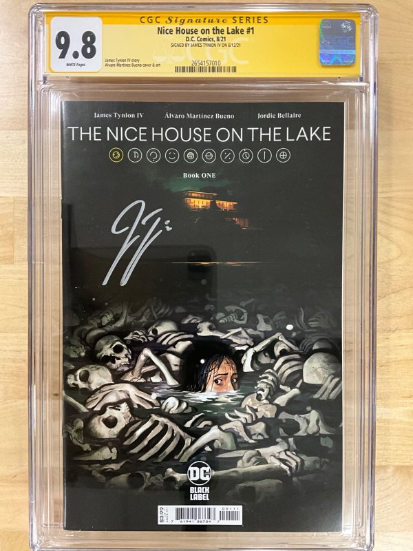 The Nice House on the Lake #1 (2021) CGCSS 9.8 Signed by James Tynion