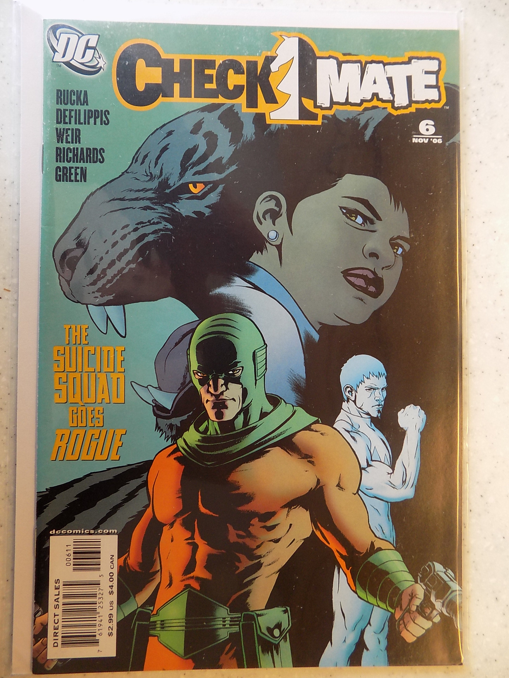 Checkmate # 6 DC Please Read AD for Shipping Savings | Comic Books ...