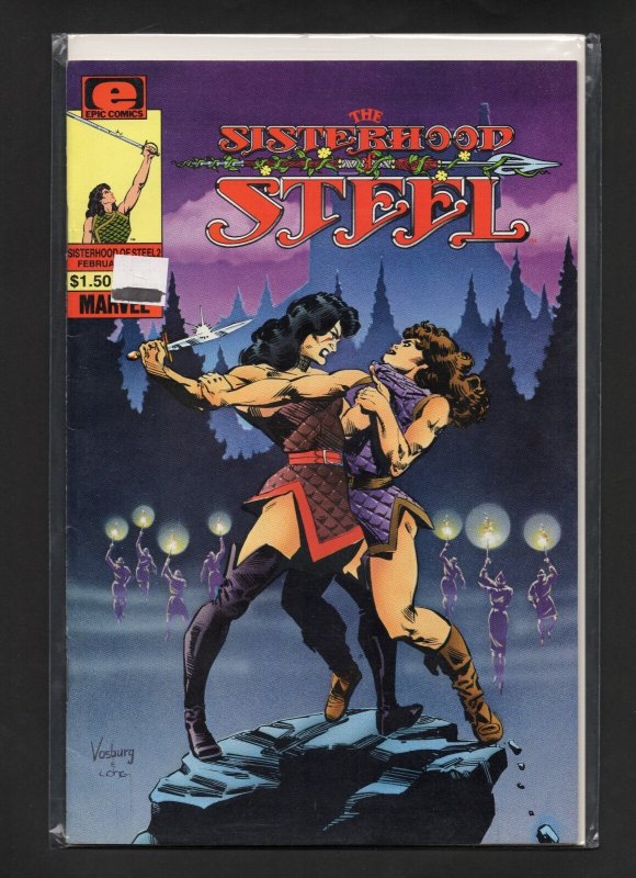 Sisterhood of Steel #1-8 Set. EPIC COMICS. 1984