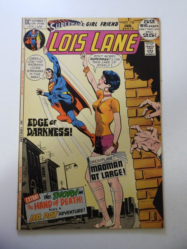 Superman's Girl Friend, Lois Lane #118 (1972) VG/FN Cond tiny moisture s...