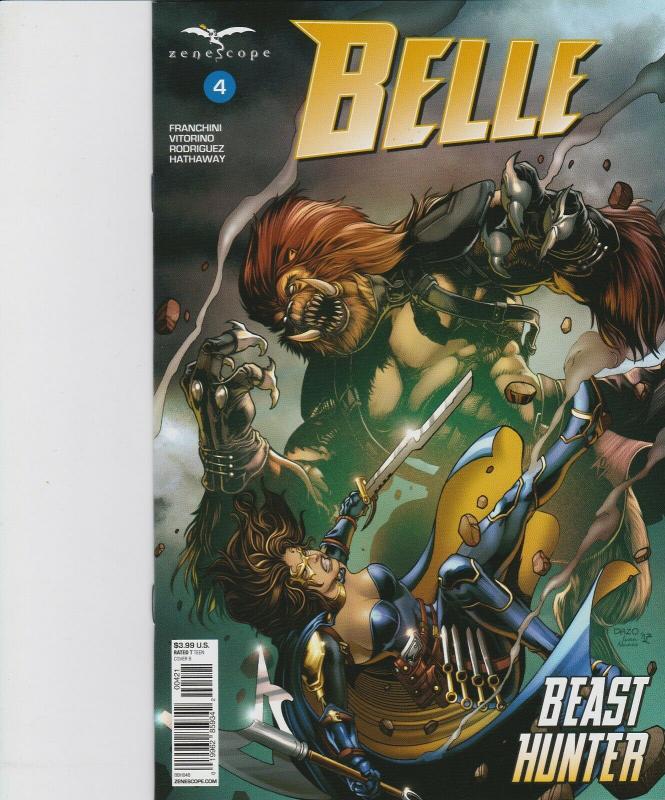Belle Beast Hunter #4 Cover B Zenescope Comic GFT NM Dazo