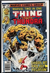 Marvel Two-in-One #56 (1979) Thundra