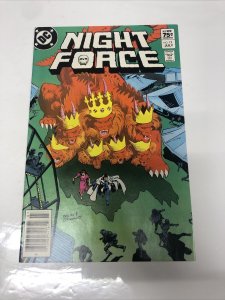 Night Force (1983) # 12(FN/VF) Canadian Price Variant • Marv Wolfman • DC Comics