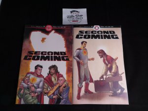 SECOND COMING #1 NM 1st print COVER A & B AHOY Comics