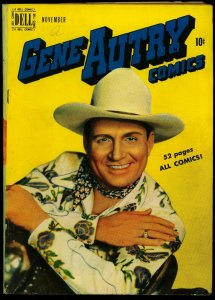 GENE AUTRY COMICS #33 1949-DELL-PHOTO COVER-JESSE MARSH VG