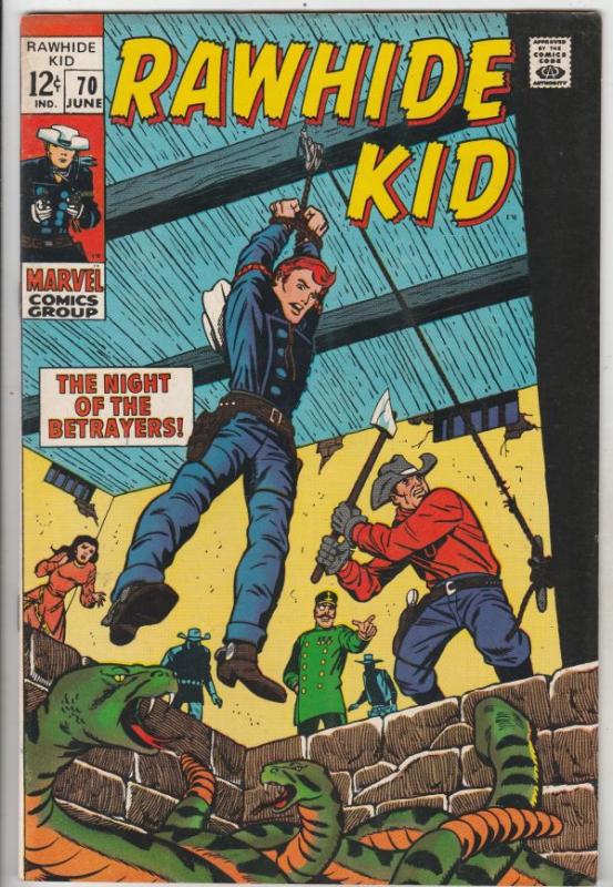 Rawhide Kid #70 (Jun-69) FN/VF Mid-High-Grade Rawhide Kid