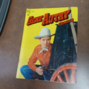 GENE AUTRY COMICS # 16 DELL PUBLISHING 1948 CHAMPION Golden Age PHOTO COVER