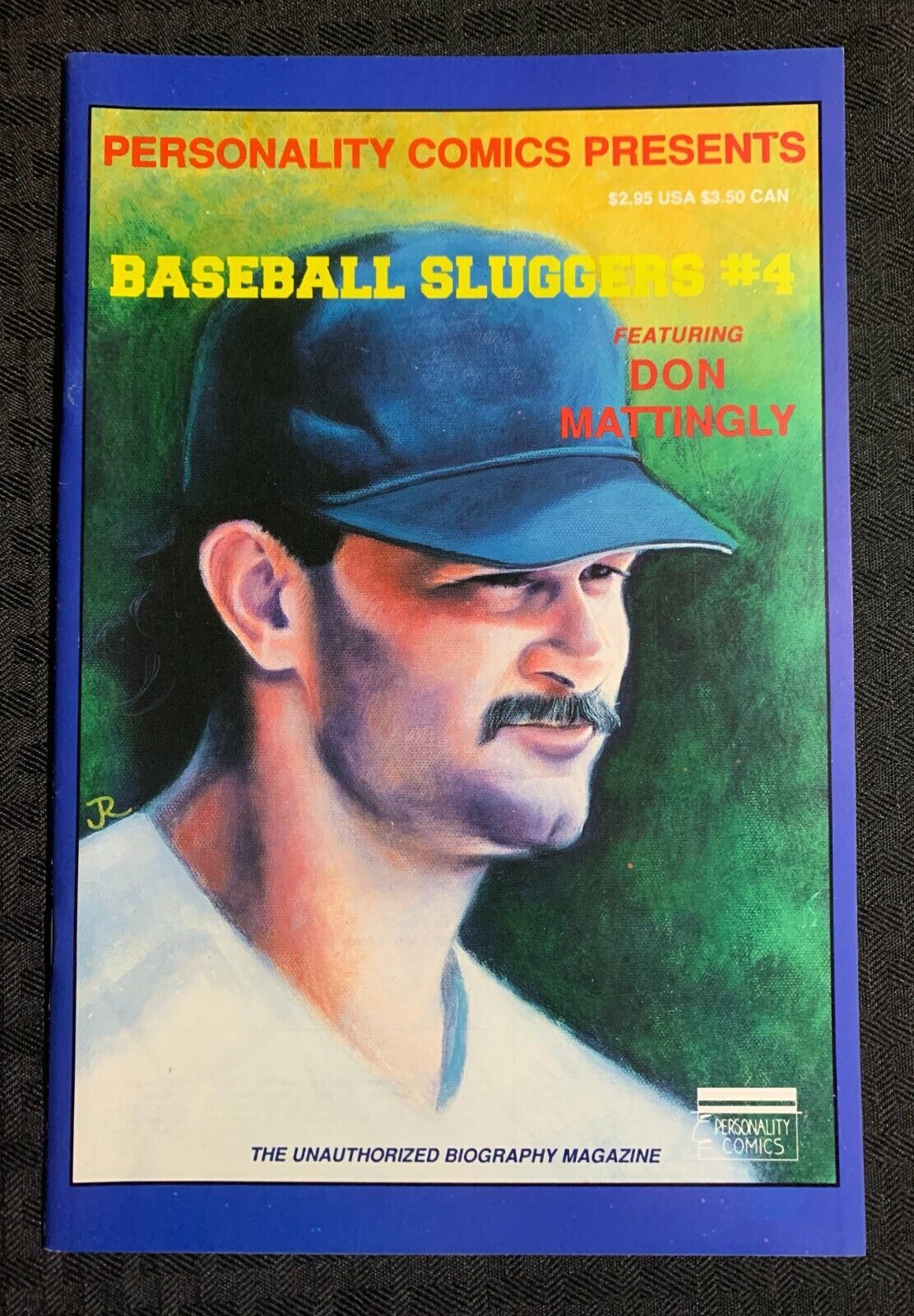 1992 Personality Comics Presents #4 DON MATTINGLY Baseball Sluggers VF- 7.5  | Comic Books - Modern Age, Personality