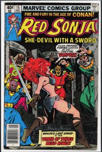 Red Sonja #15 (1979) Red Sonja