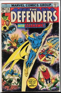 The Defenders #28 (1975) The Defenders [Key Issue]