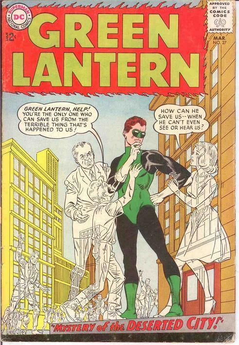 GREEN LANTERN (1960-1988) 27 VG+   March 1964 COMICS BOOK