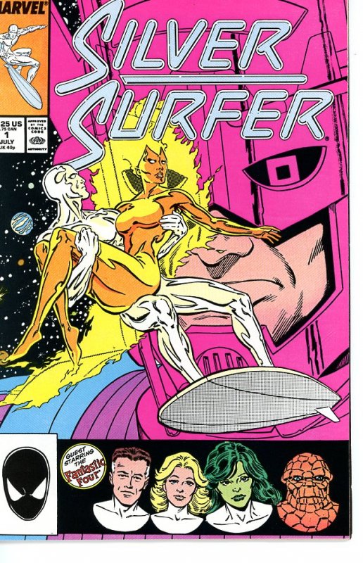 Silver Surfer 1 (1987)  VF  Very Nice Copy