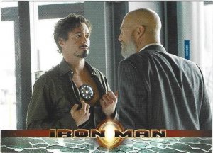 2008 Iron Man Movie Trading Card #21