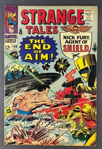 Strange Tales (1951) #149 VF (8.0) S.H.I.E.L.D. Nick Fury Jack Kirby Art