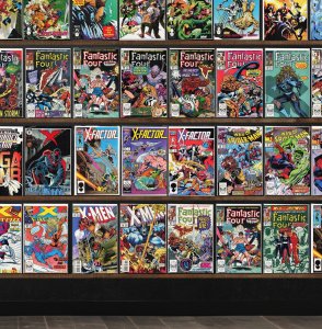 Huge Lot 150+ Comics with X-Factor, Wolverine, Fantastic Four & More!