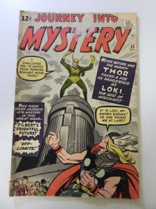 Journey Into Mystery #85 (1962) 1st appearance Loki GD condition see description